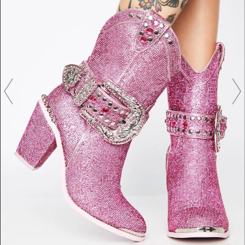 Club exx shine cowboy boots